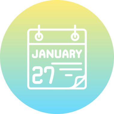 27 Ocak Dinamik Sofistike Düz Sanat Düzeni