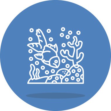 Akvaryum Balık Entellektüel Özel Arayüz Tasarım Elemanı