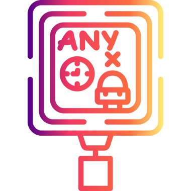 Otopark Yok Seçkin Markalaştırma Vektörü Varlığı