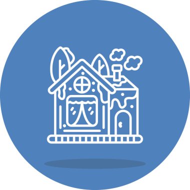 Kış Evi Stili Düz Kullanıcı Arayüzü Özelliği