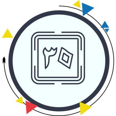 Otuz Web simgesi vektör illüstrasyonu sayılıyor