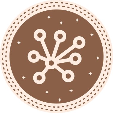 Ağ simgesi vektör illüstrasyon tasarımı