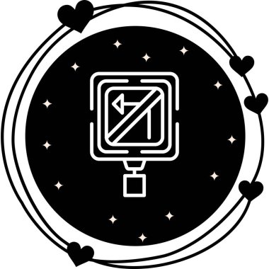 Sola Dengeli Profesyonel Markalaşma Grafik Sembolü Yok