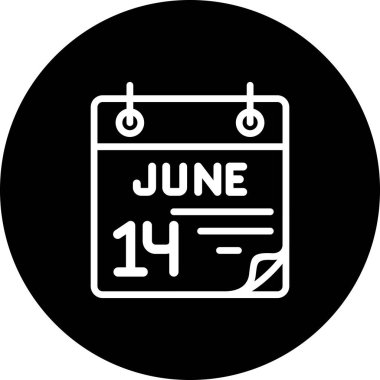 14 Haziran Eşsiz Soyut Markalaştırma Grafik ŞekliName