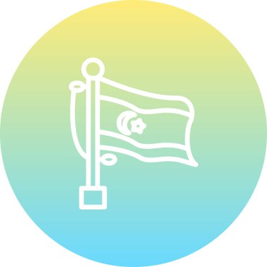 Kuzey Kıbrıs Cüzdanı Dinamik Modern Yaratıcı Vektör Varlığı