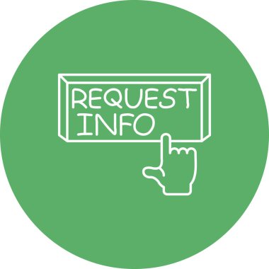 Bilgi Parmağı Tuşu Yaratıcı Yüksek Çözünürlüklü Grafiksel Element