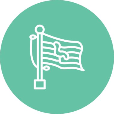 Bayrak Uganda Zarif Profesyonel Düz Grafik Sembolü