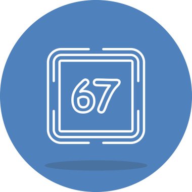 Altmış Yedi Moda Modern Düz Tasarım Sayımı