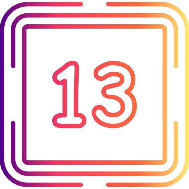 On Üç Yüksek Kaliteli Modern Vektör Elementi Sayılıyor