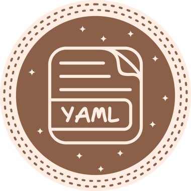 Noktalı Çemberler belgeyi yaml metni ile çevreler