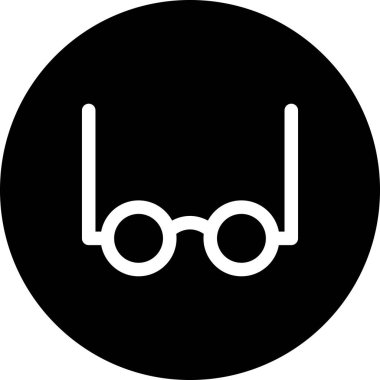 Eyeglasses Professional Clean Flat Graphic Feature