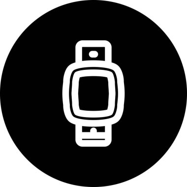 izle simge vektör çizimi tasarımı