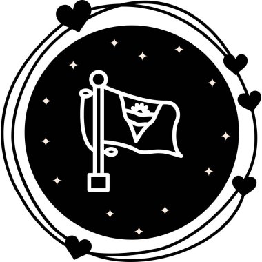 Bayrak Antigua ve Barbuda Modern Dijital Sanat Özellikleri