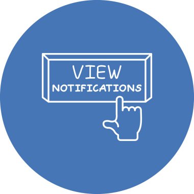 Bildirimleri Görüntüle Simge Tasarımı