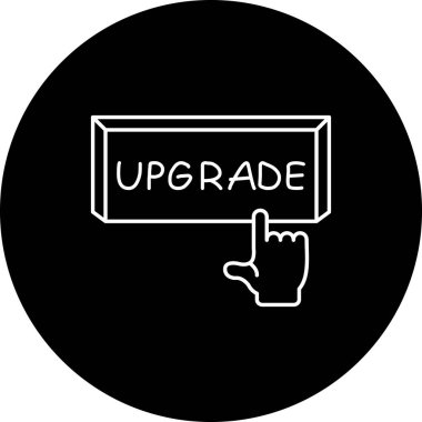 Web simgesi vektör illüstrasyonunu yükselt