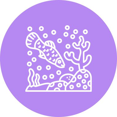 Molly web simgesi, vektör illüstrasyonu