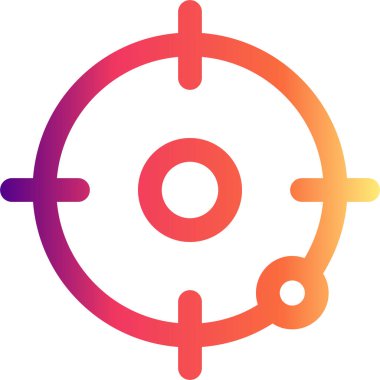 hedef web simge vektör çizim