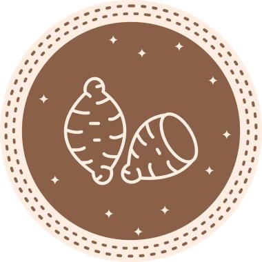 Tatlı Patates Ayırt Etkili Dijital Grafik Özelliği