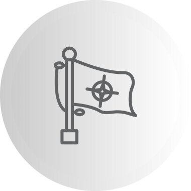 NATO simgesi ve tasarım ögesi bayrağı