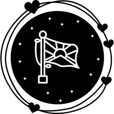 Tibet 'in ulusal bayrağı, simge tasarımı ögesi