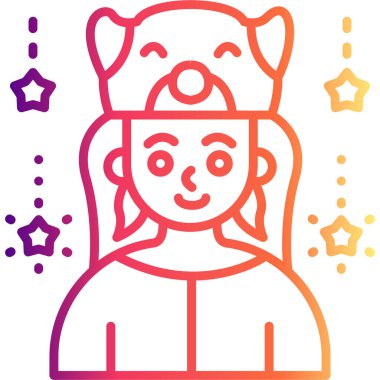 Kutup Ayısı Kostümü Premium Temiz Dijital Sanat Düzeni