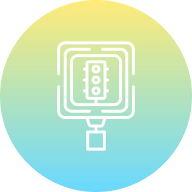 Signal Ahead Unique Innovative Digital Graphic Symbol