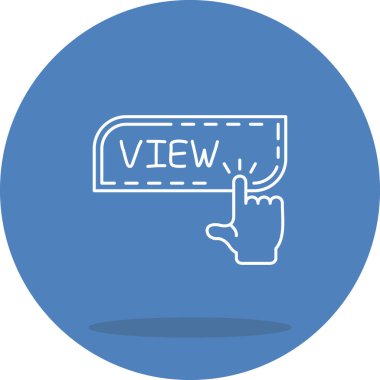 Post Finger Tap Tuşlu Zarif Modern Sanat Düzenini Göster