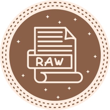 RAW Sofistike Temiz Ürün Grafik Şekli