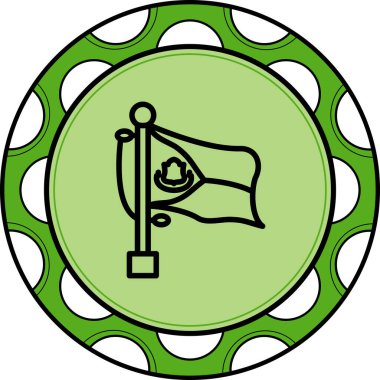 Flag Sint Maarten Sophisticated Custom Vector Art Object