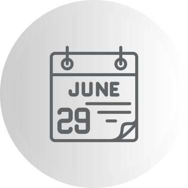 29 Haziran Asgari Yüksek Çözünürlüklü Vektör Düzeni