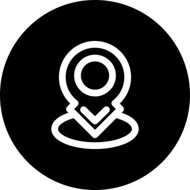 Yer Tutucu Yüksek Çözünürlüklü Düz Tasarım Sembolü