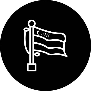 Özbekistan 'ın ulusal bayrağı, simge tasarımı ögesi