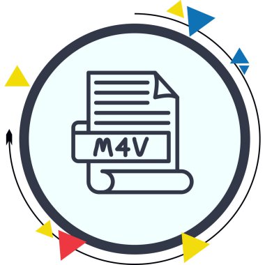 M4V Stili Profesyonel Yaratıcı Sanat Nesnesi