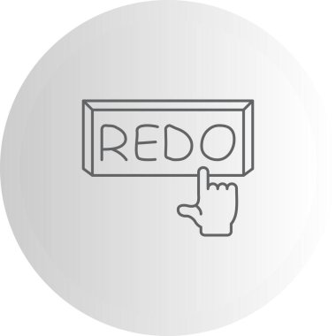 Web simgesi vektör illüstrasyonunu yinele