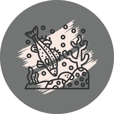 Zander web simgesi vektör illüstrasyonu