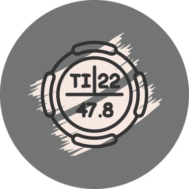 Titanyum Zarif Modern Yaratıcı Sanat Sembolü