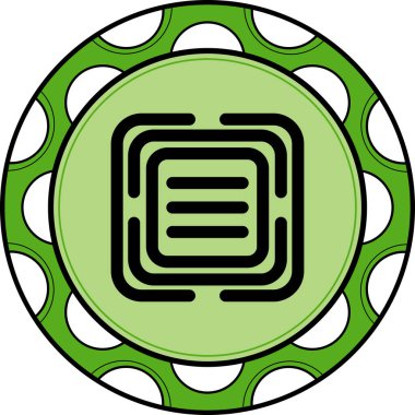 Menü Yüksek Çözünürlüklü Minimum Vektör Tasarımı