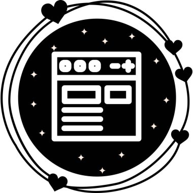 Tarayıcı Zarif Minimum Dijital Tasarım Özelliği