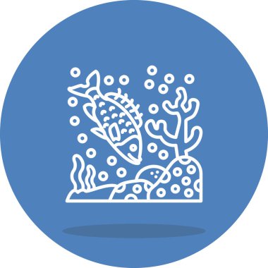 Bream web simgesi vektör illüstrasyonu