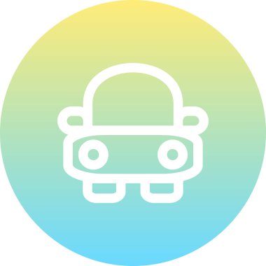 Araba Yüksek Kaliteli Ölçeklenebilir Vektör İllüstrasyonu