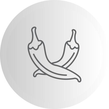 Chili Sofistike Temiz Ürün Grafik Şekli