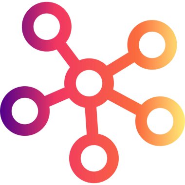 Ağ simgesi vektör illüstrasyon tasarımı