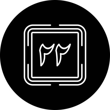 22 Web simgesi vektör illüstrasyonu