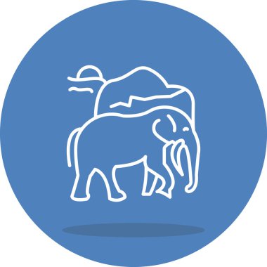 Fil ikonu vektör çizimi