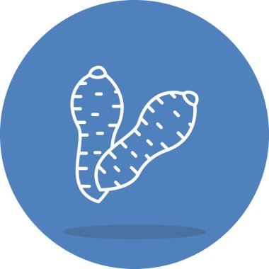 Batata Biçimli Özel Vektör Tasarım Varlığı