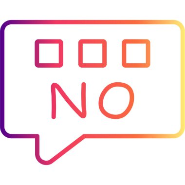 Sohbet Simgesi vektör çizimi tasarımı