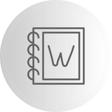 Küçük Harf W Profesyonel Asgari Web Tasarımı Düzeni