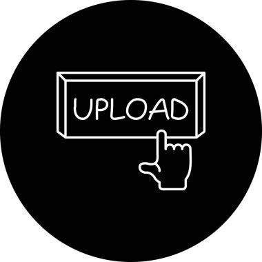 Simge vektör illüstrasyon tasarımı yükle