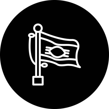 Svaziland 'ın ulusal bayrağı, simge tasarımı ögesi