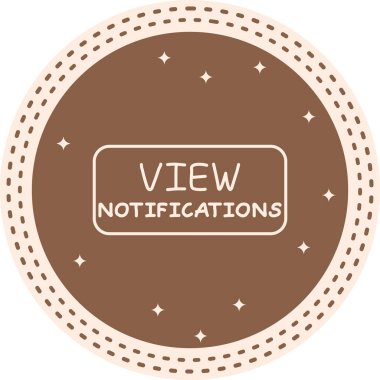 Bildirimleri Görüntüle Simge Tasarımı